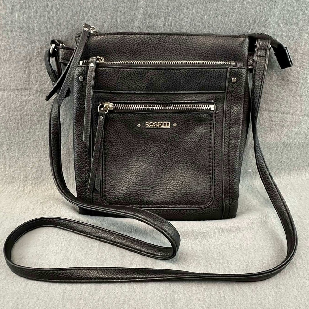Rosetti Everyday‎ Black Crossbody Bag Womens Medium
